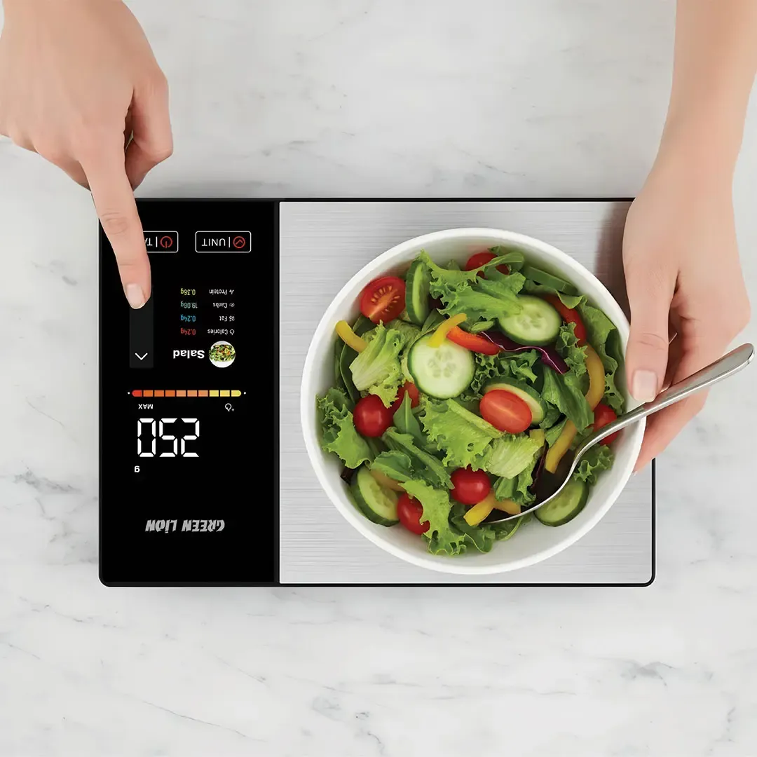 Green Lion Smart Nutritional Food Scale - Black Edition