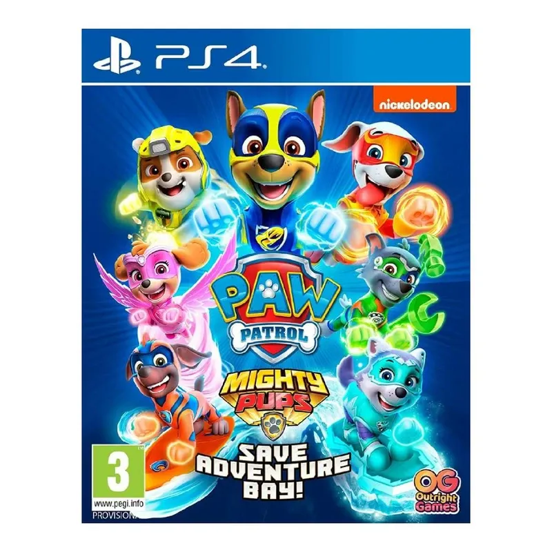 PS4 Paw Patrol: Mighty Pups Save Adventure Bay - PlayStation 4