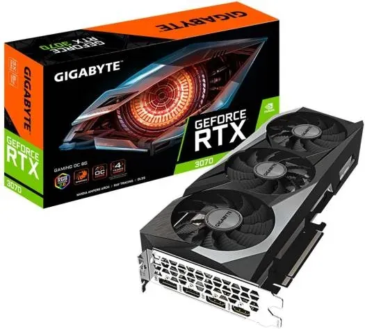 Gigabyte NVIDIA GeForce Rtx 3070 Gaming Oc 8GB DDR6