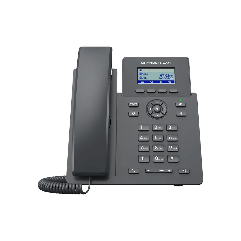 2-Line Essential IP Phone Designed for Mass Deployment and Easy Management