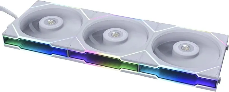 Lian Li UNI FAN TL 120-3 Case Fan White Triple Pack With Controller | G99.12TL3W.00