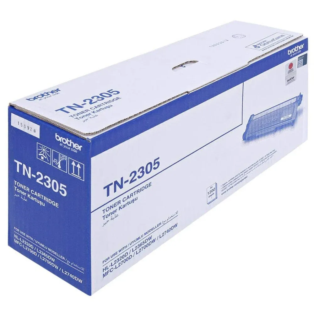 BROTHER TN2305 TN2355 DR2305 ORIGINAL TONER & DRUM — HIGH CAPACITY