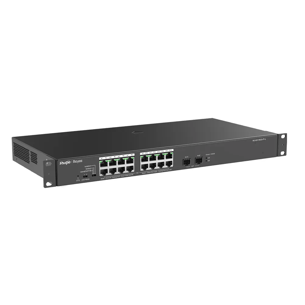 18-Port 10/100/1000 Mbps Unmanaged PoE Switch