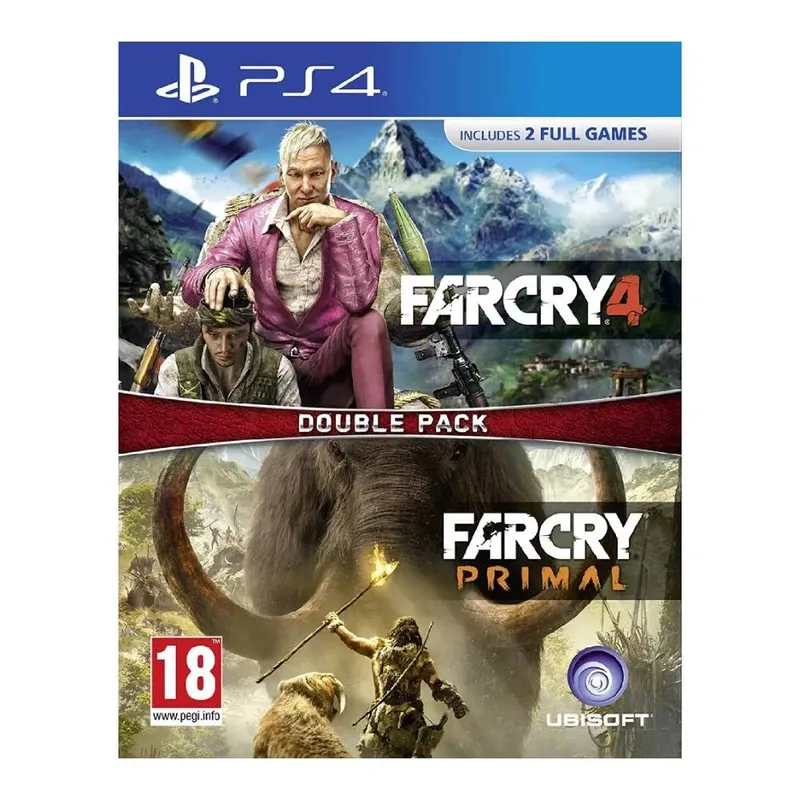 PS4 Far Cry Primal & Far Cry 4 Double Pack - PlayStation 4