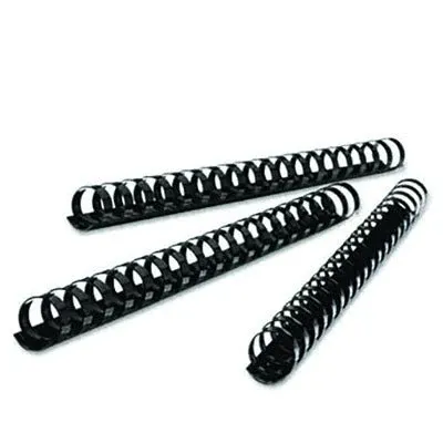 Binditek Comb Binding Spines – 100 Box — BLACK / 14mm