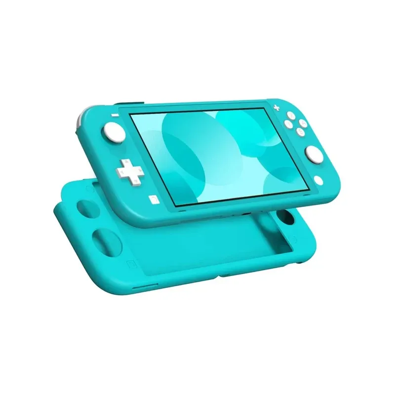 Protective Silicone Cover with Four Analog Grips for Nintendo Switch Lite - blue