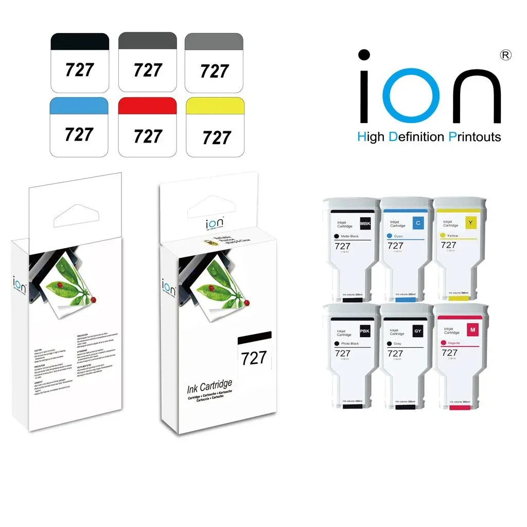 ION 727XL Compatible Ink Cartridge — GREY