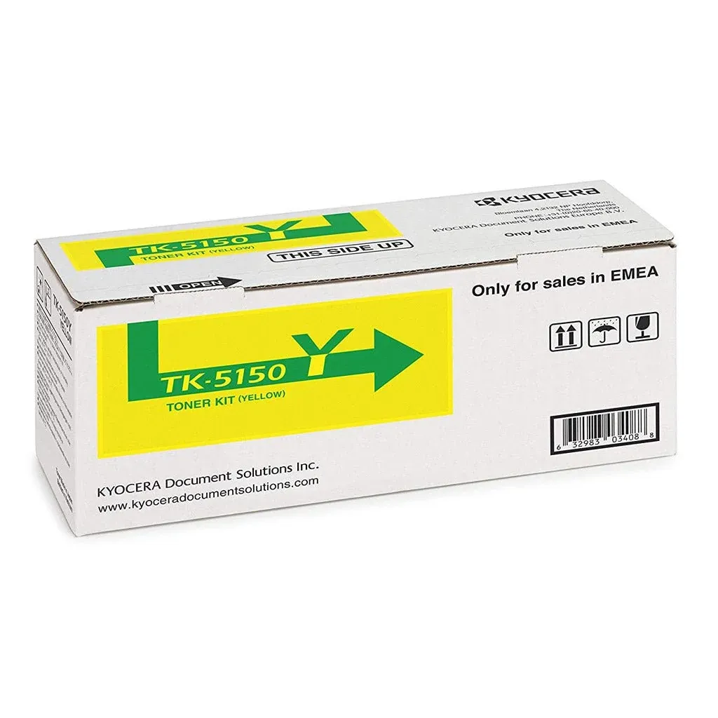 KYOCERA TK5150 ORIGINAL TONER — YELLOW