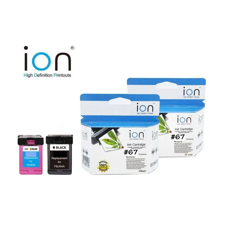 ION 67XL HP Compatible Ink Cartridge — COLOR