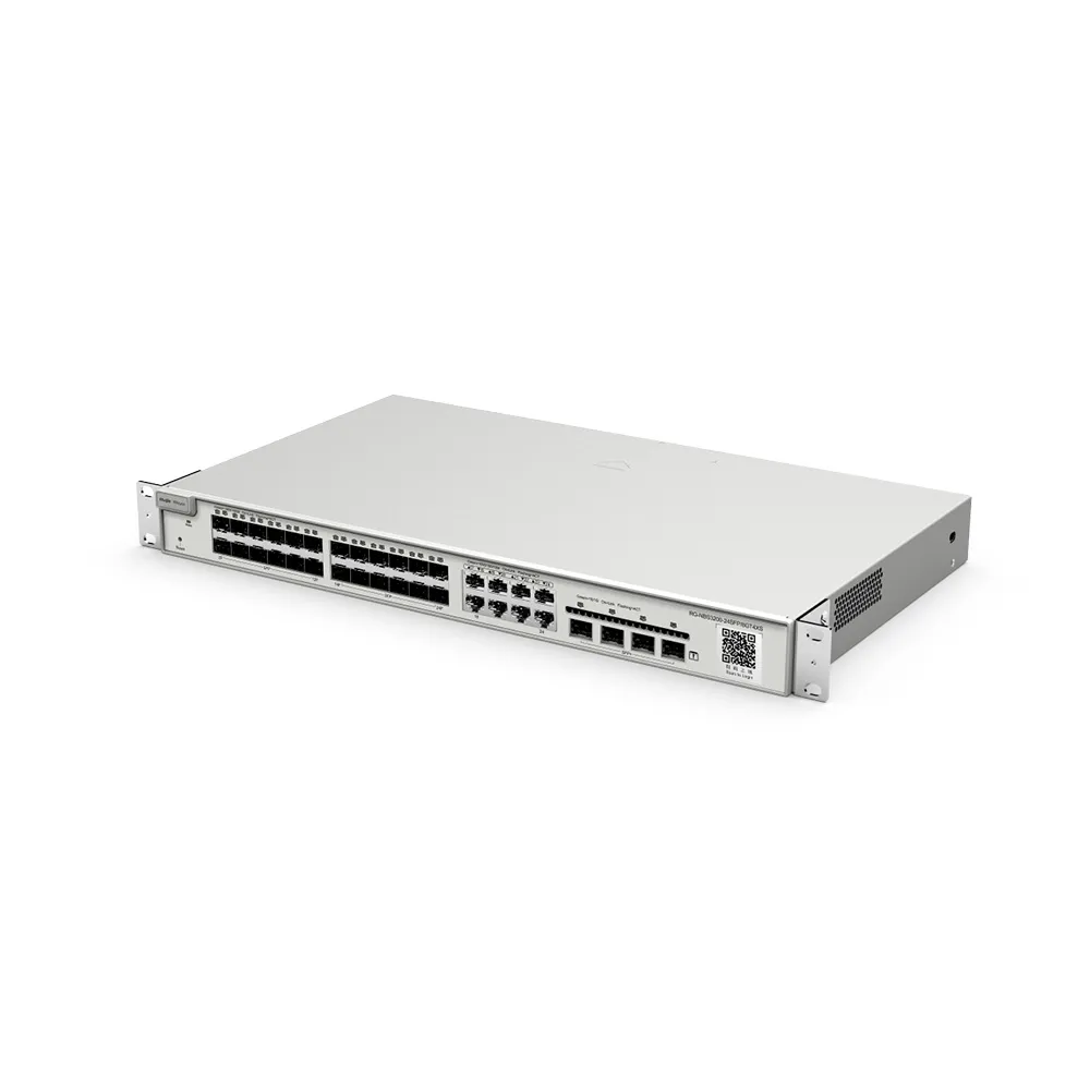 24-Port Gigabit SFP with 8 combo RJ45 ports Layer 2 Managed Switch, 4 * 10G