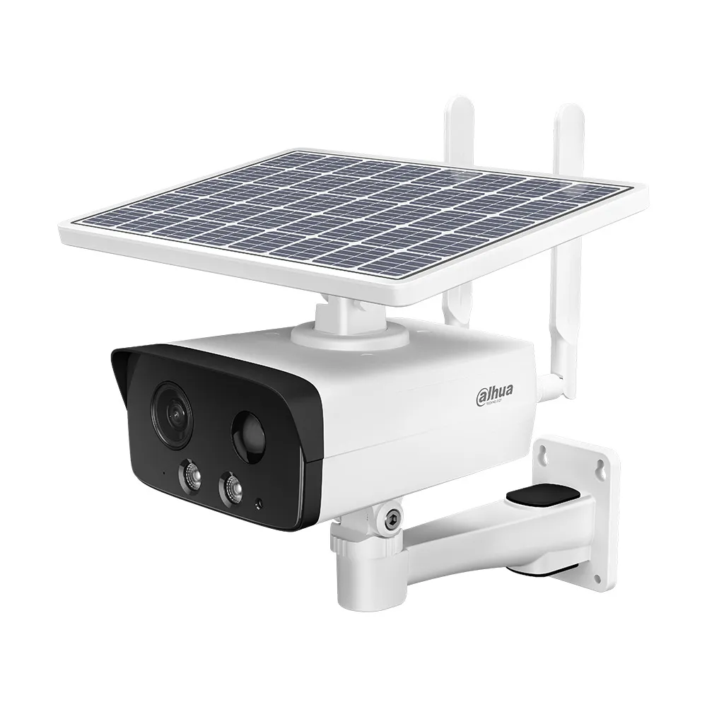 4MP IR Fixed-focal Bullet 4G Solar Power Network Camera