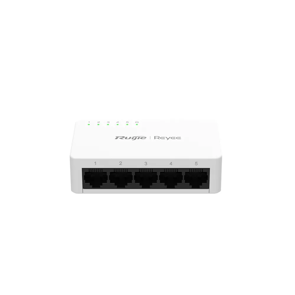 5-Port 10/100/1000 Mbps Unmanaged Non-PoE Switch