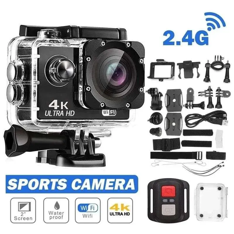 HD 4K Action Camera with Waterproof Housing
