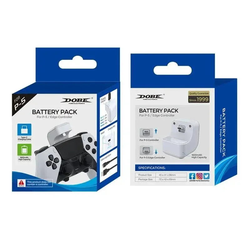 DOBE TP5-3503 PS5 DualSense Controller Battery Pack