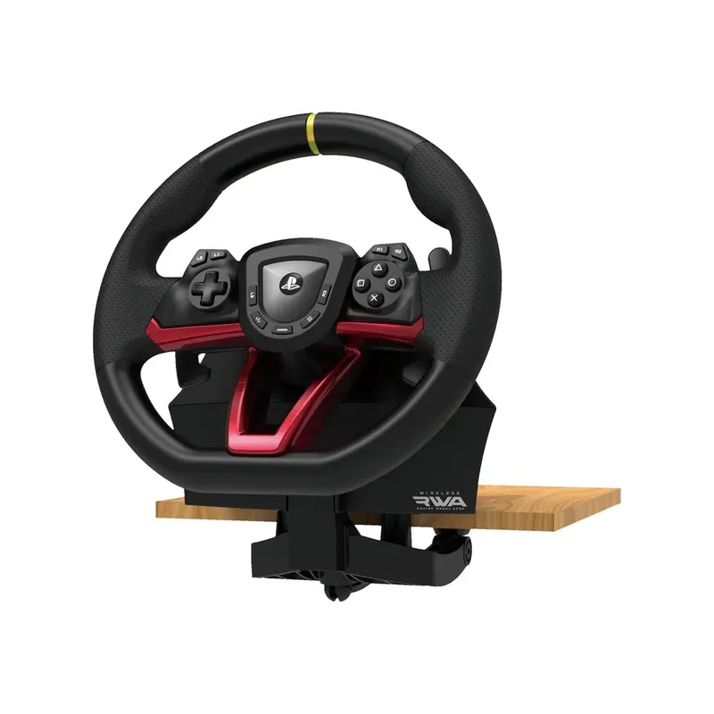 HORI Wireless Rechargable Racing Wheel Apex for PS5, PS4 and Windows
