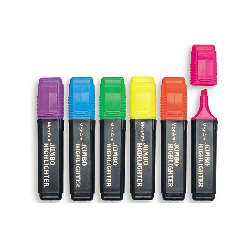 MONAMI DOZEN JUMBO HIGHLIGHTER — PINK