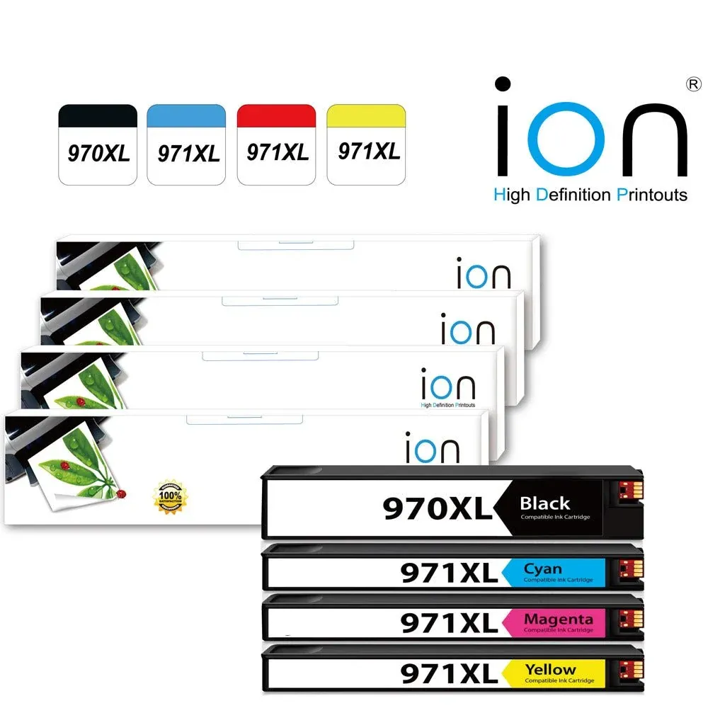 ION 970 & 971 HP Compatible Ink Cartridges — MAGENTA
