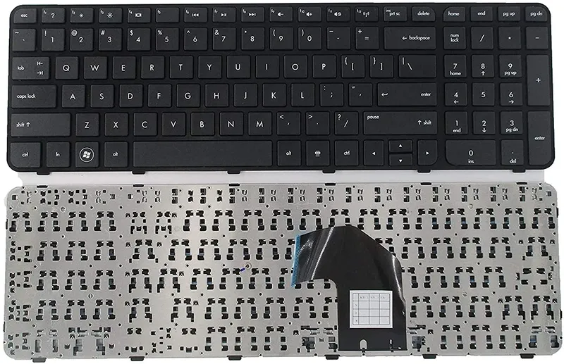 Replacement Keyboard with Frame Compatible with HP Pavilion G6-2000 G6-2100 G6-2200 G6-2300 G6T-2000 g6-2002xx g6-2010nr g6-2090ca g6-2106nr g6-2111us