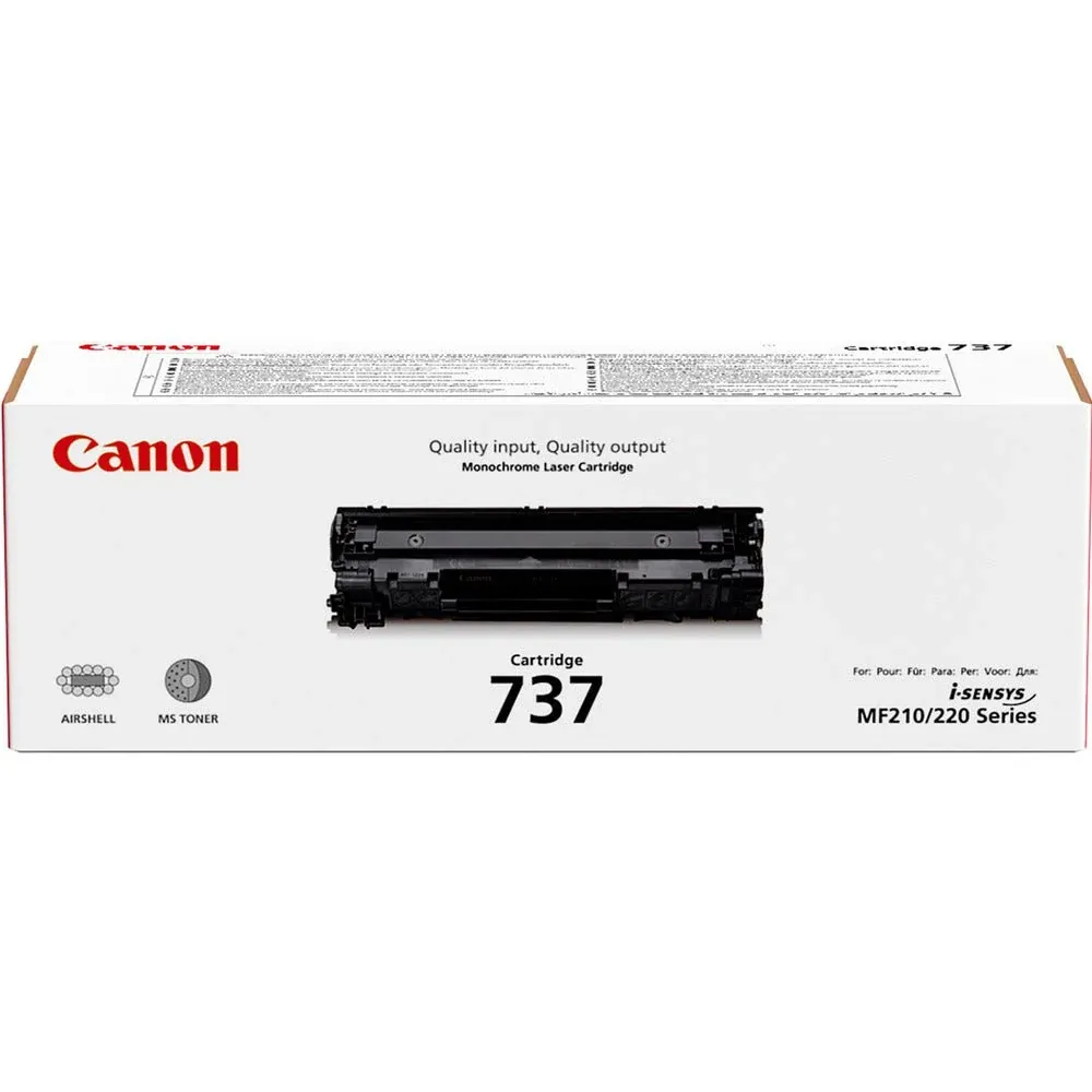 CANON 737 ORIGINAL BLACK TONER