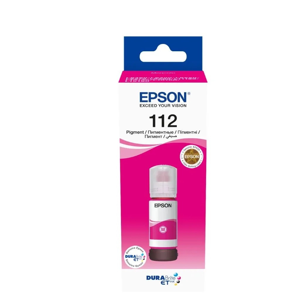 ORIGINAL EPSON #112 INK — CYAN