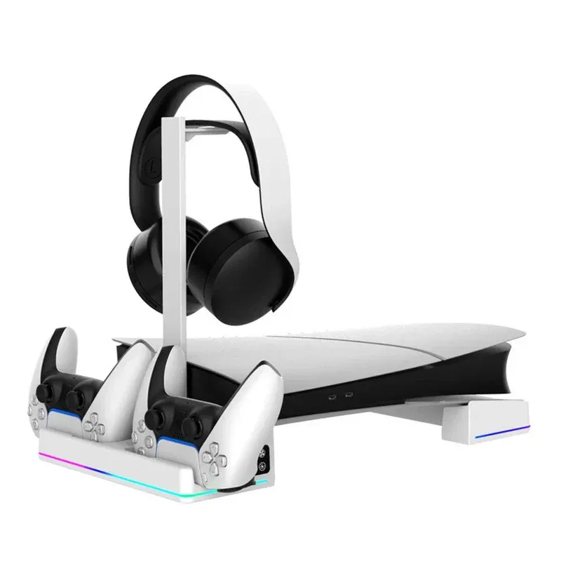 ipega PG-P5S039 Horizontal RGB Cooling Stand for PS5 Slim