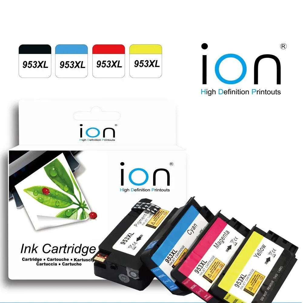 ION 953XL Compatible Ink Cartridge (High Yield) — BLACK