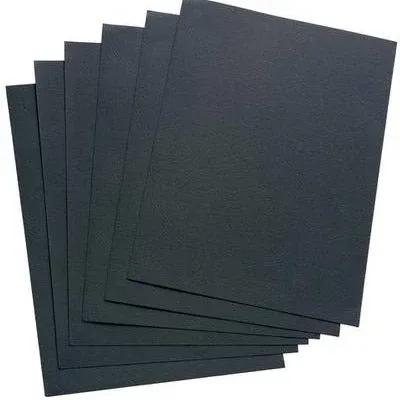 Leather Grain A4 PVC Binding Covers — Transparent 150u