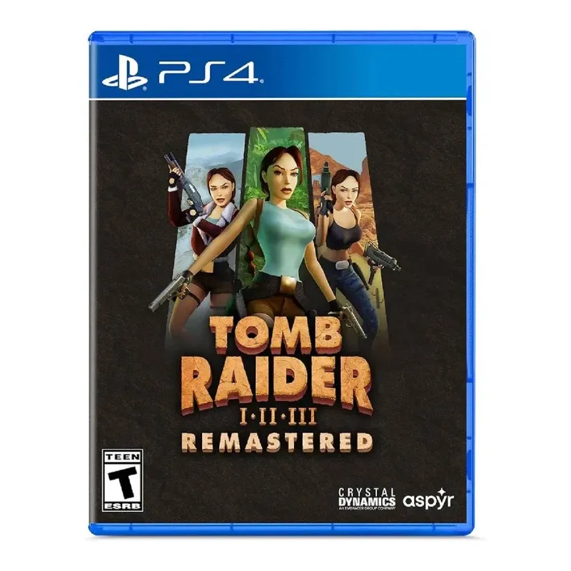 PS4 Tomb Raider I–III Remastered Starring Lara Croft - PlayStation 4