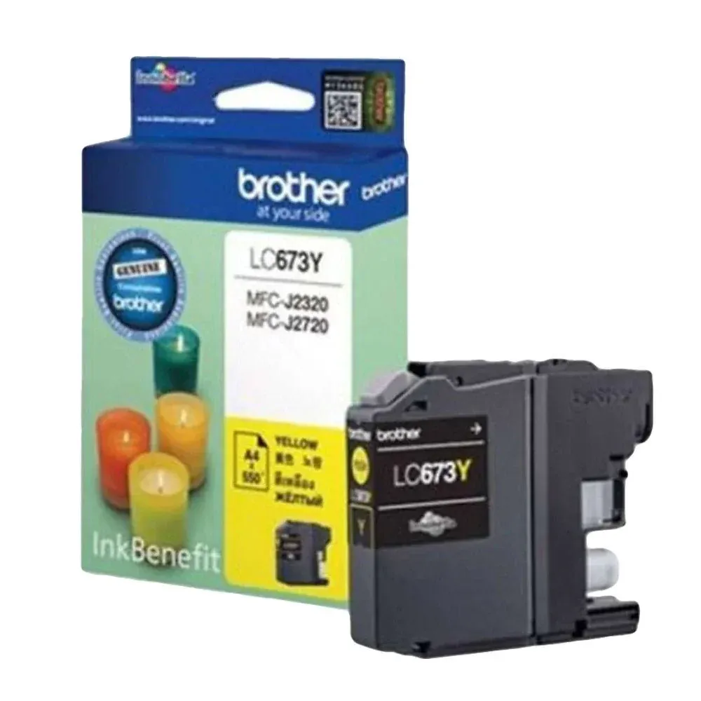 BROTHER ORIGINAL LC673 — SET 4 COLORS