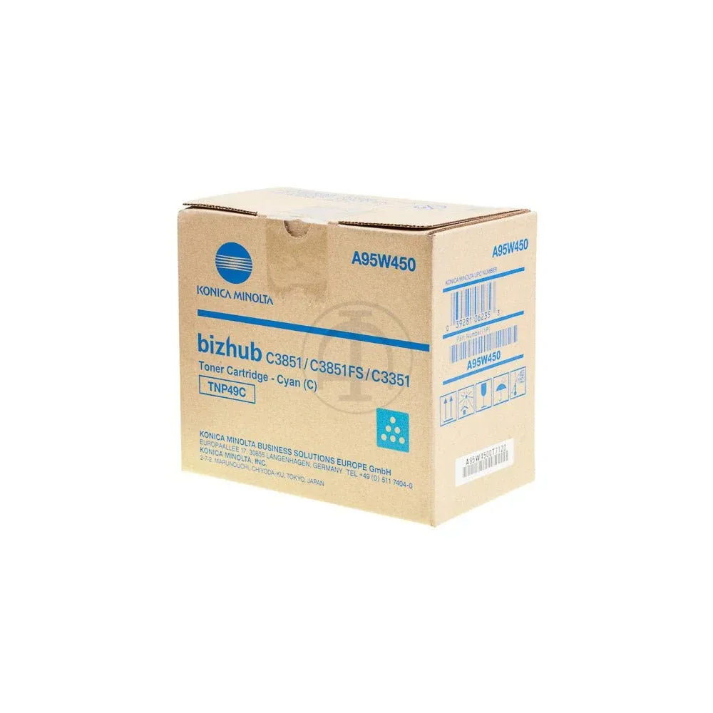 KONICA TNP49 ORIGINAL TONER — CYAN