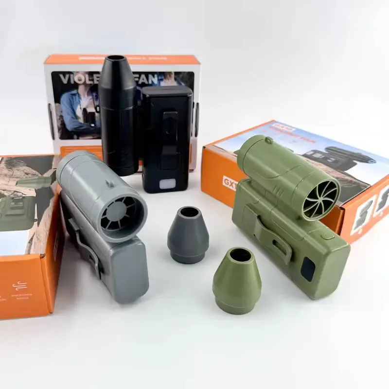 GX18 Violent Turbo Fan & Wearable Jet Blower — Black
