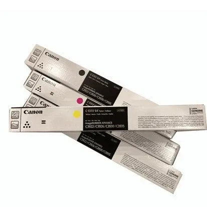 CANON CEXV64 ORIGINAL TONER — YELLOW