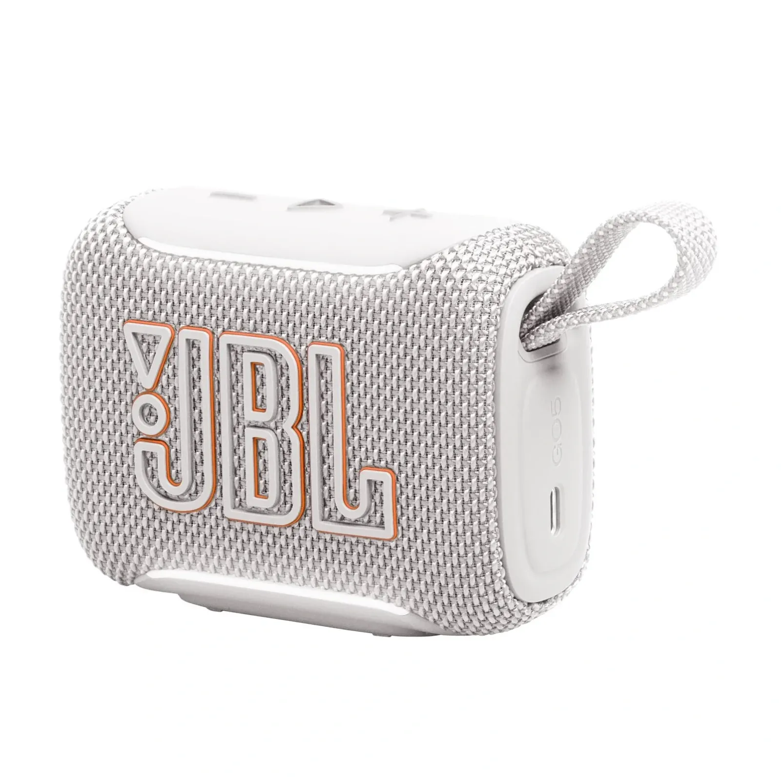 JBL Go 5 Ultra-Portable Bluetooth Speaker — White