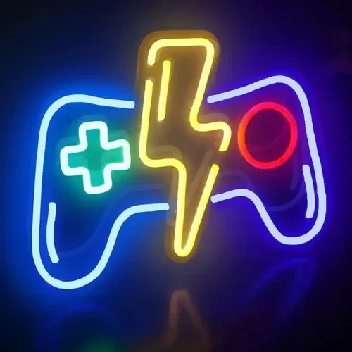 LED Light Neon Sign For Wall Decor 27×18 cm - Controller Flash