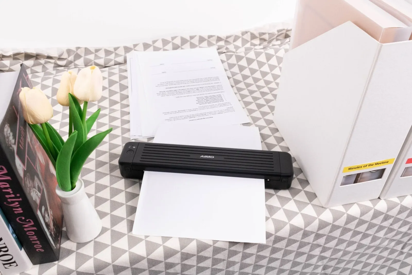 AIMO P832 PORTABLE A4 THERMAL TRANSFER PRINTERS — Printer