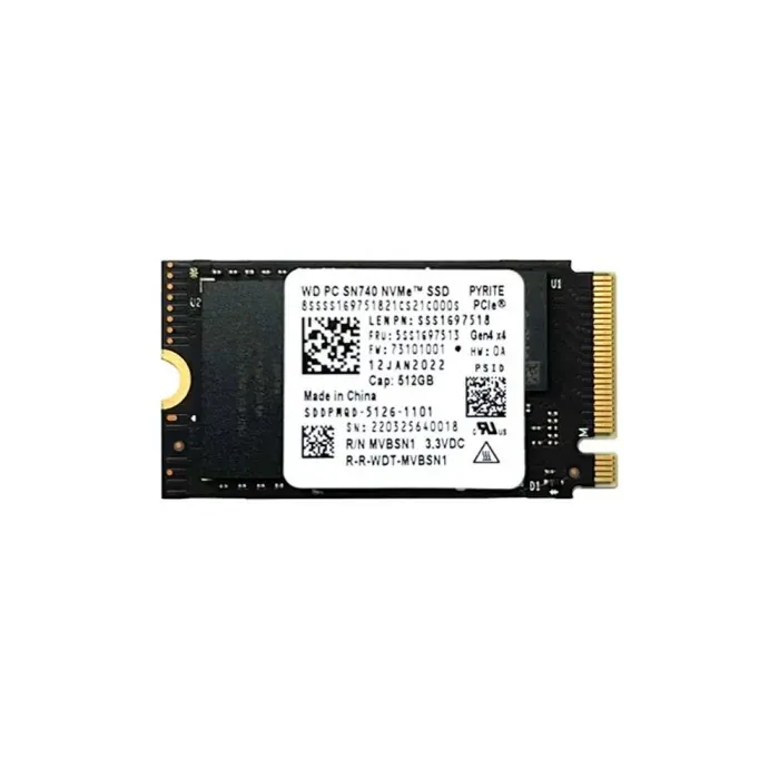 SSD Lenovo 256GB NVMe