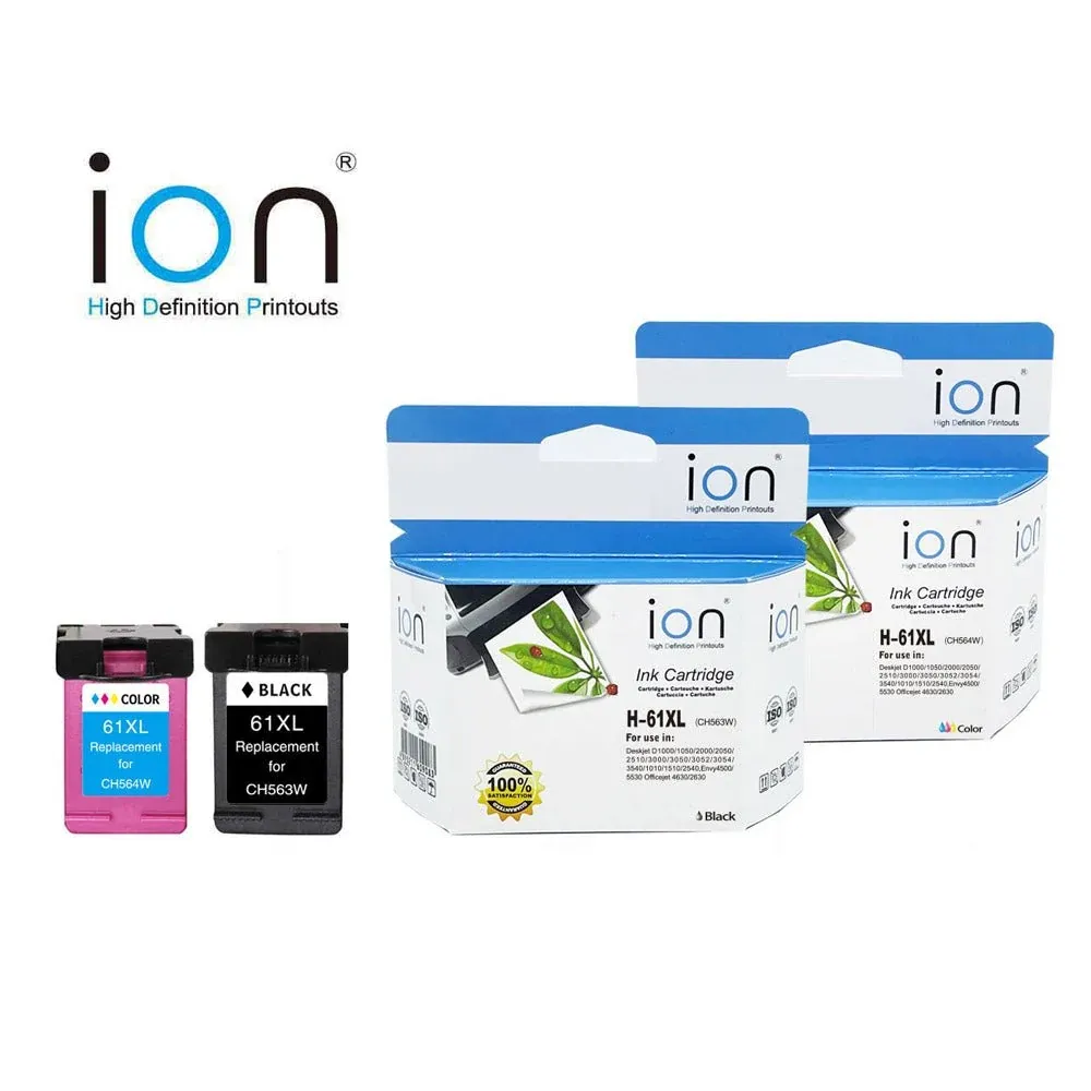 ION 61 HP Compatible Ink Cartridge — COLOR