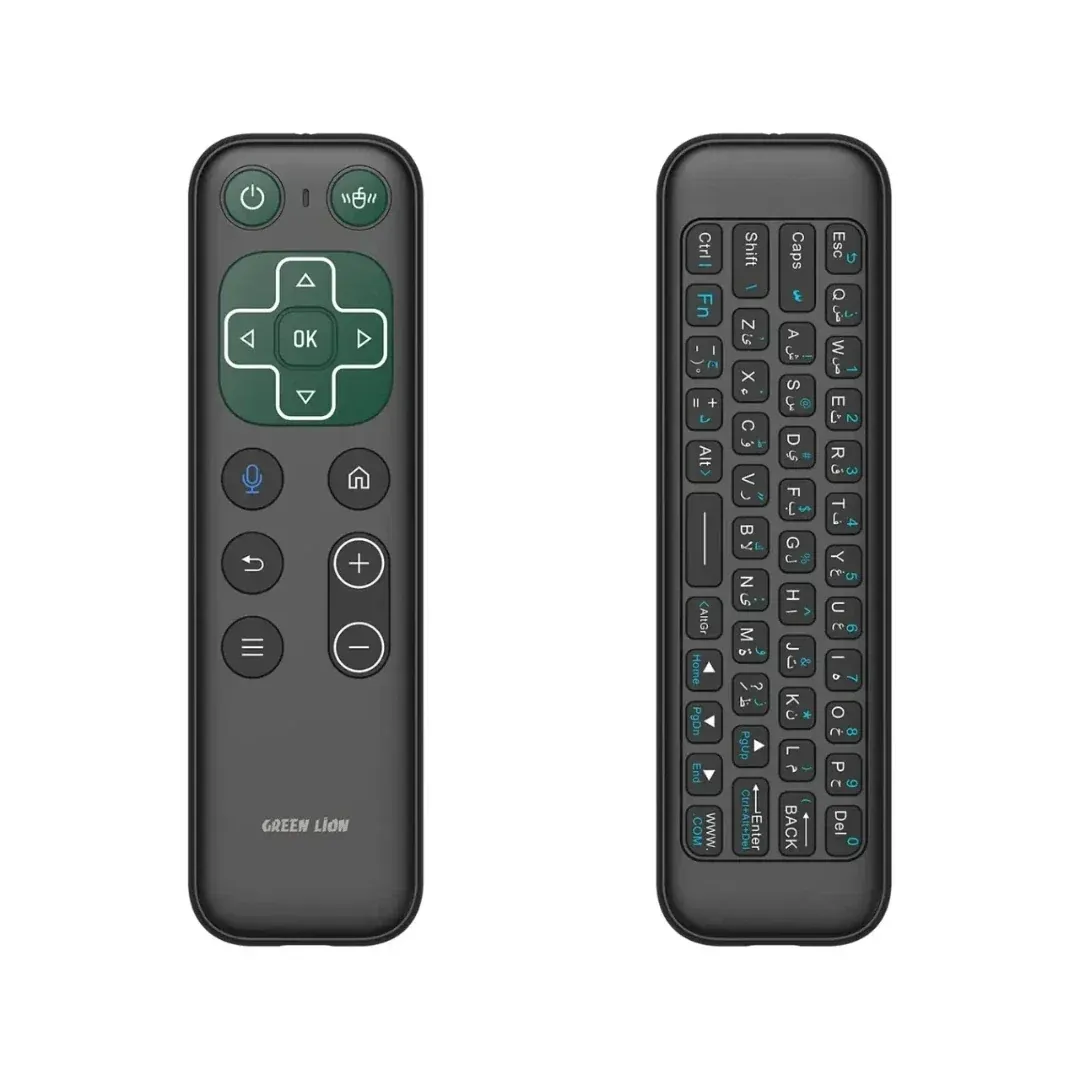 Green Lion Wireless Remote with Keyboard and Air Mouse