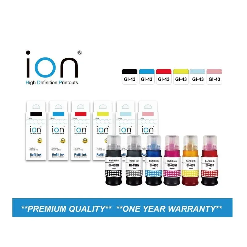 CANON COMPATIBLE INK ION GI-43 INK — MAGENTA