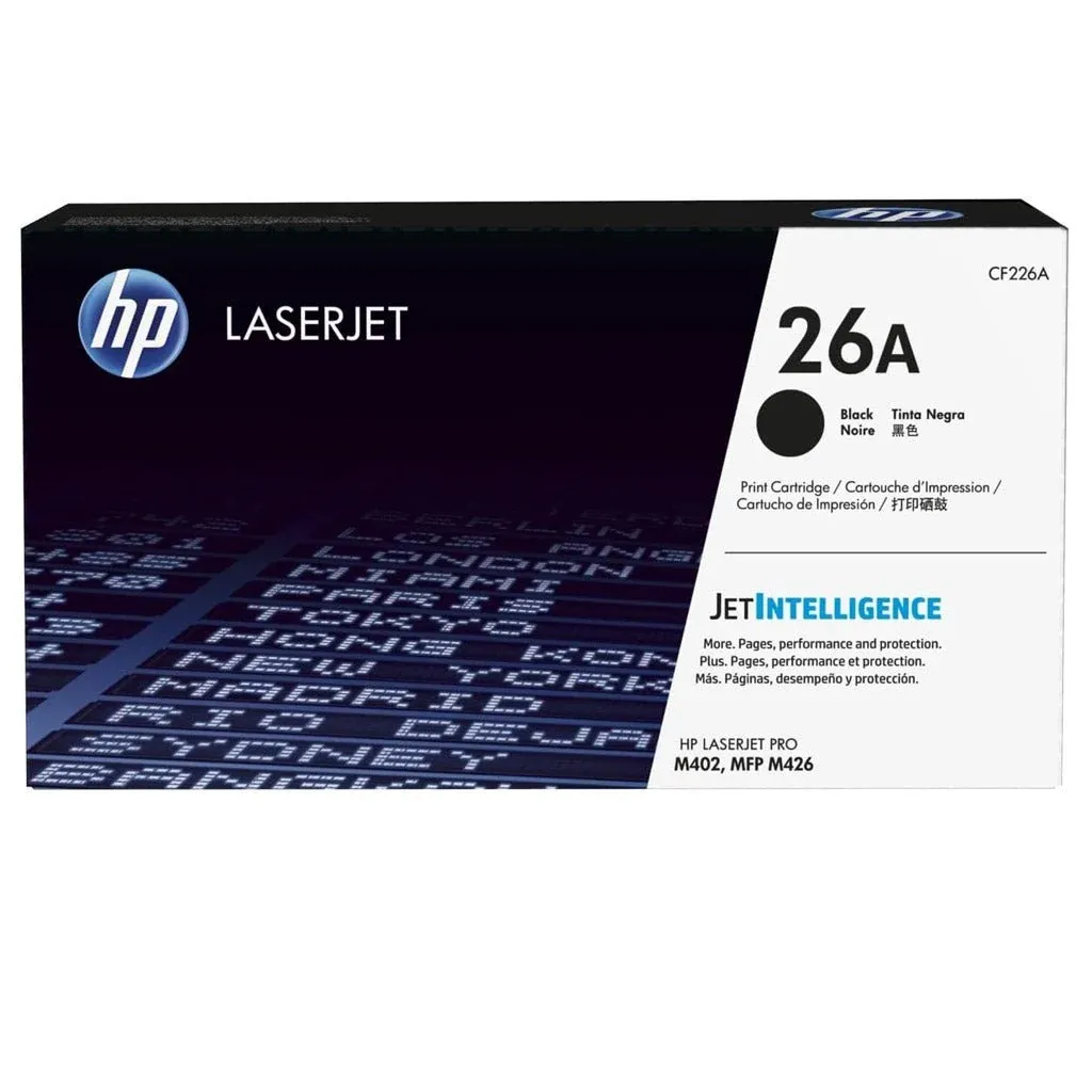 HP #26A ORIGINAL BLACK TONER