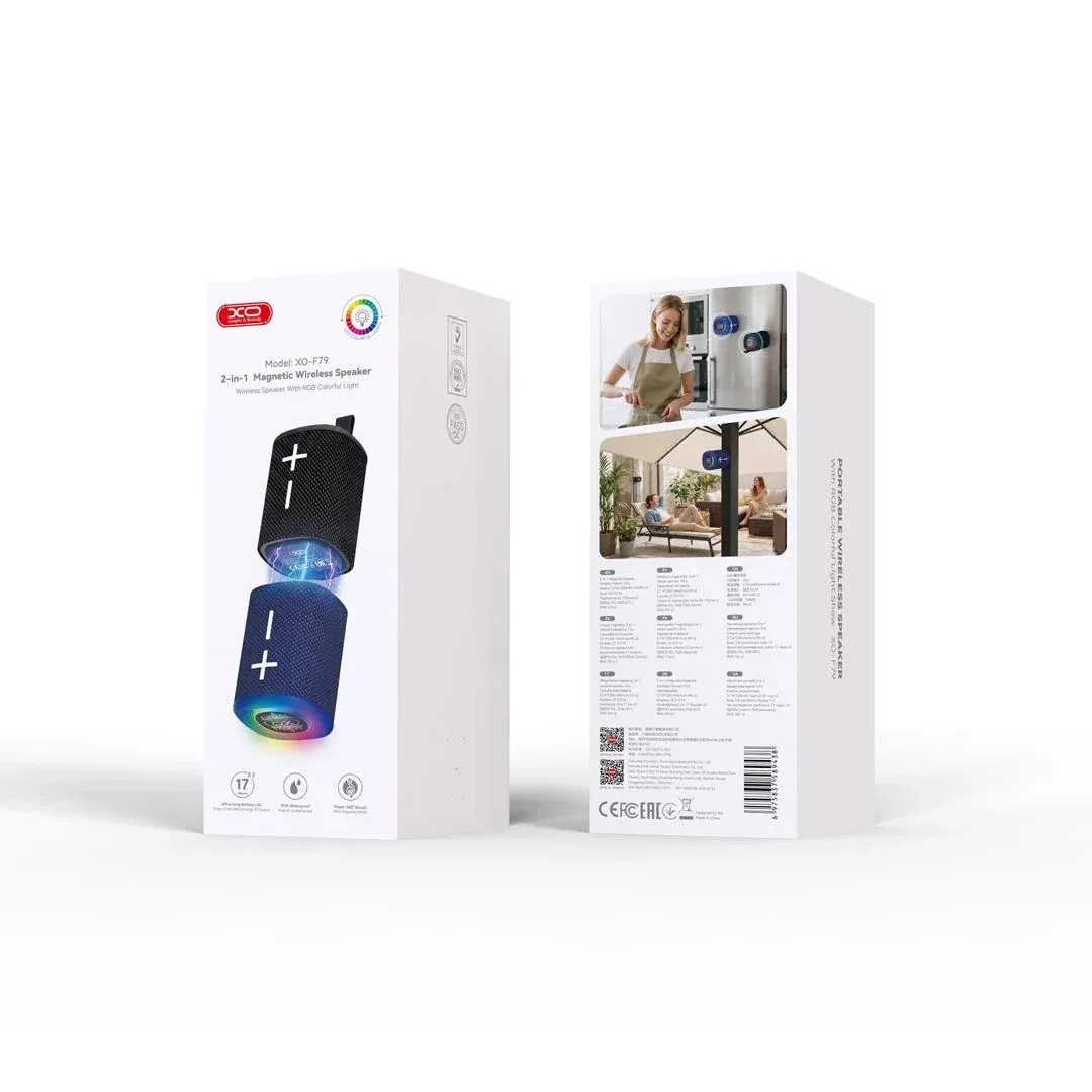 XO F79 2-in-1 Magnetic Bluetooth Speaker