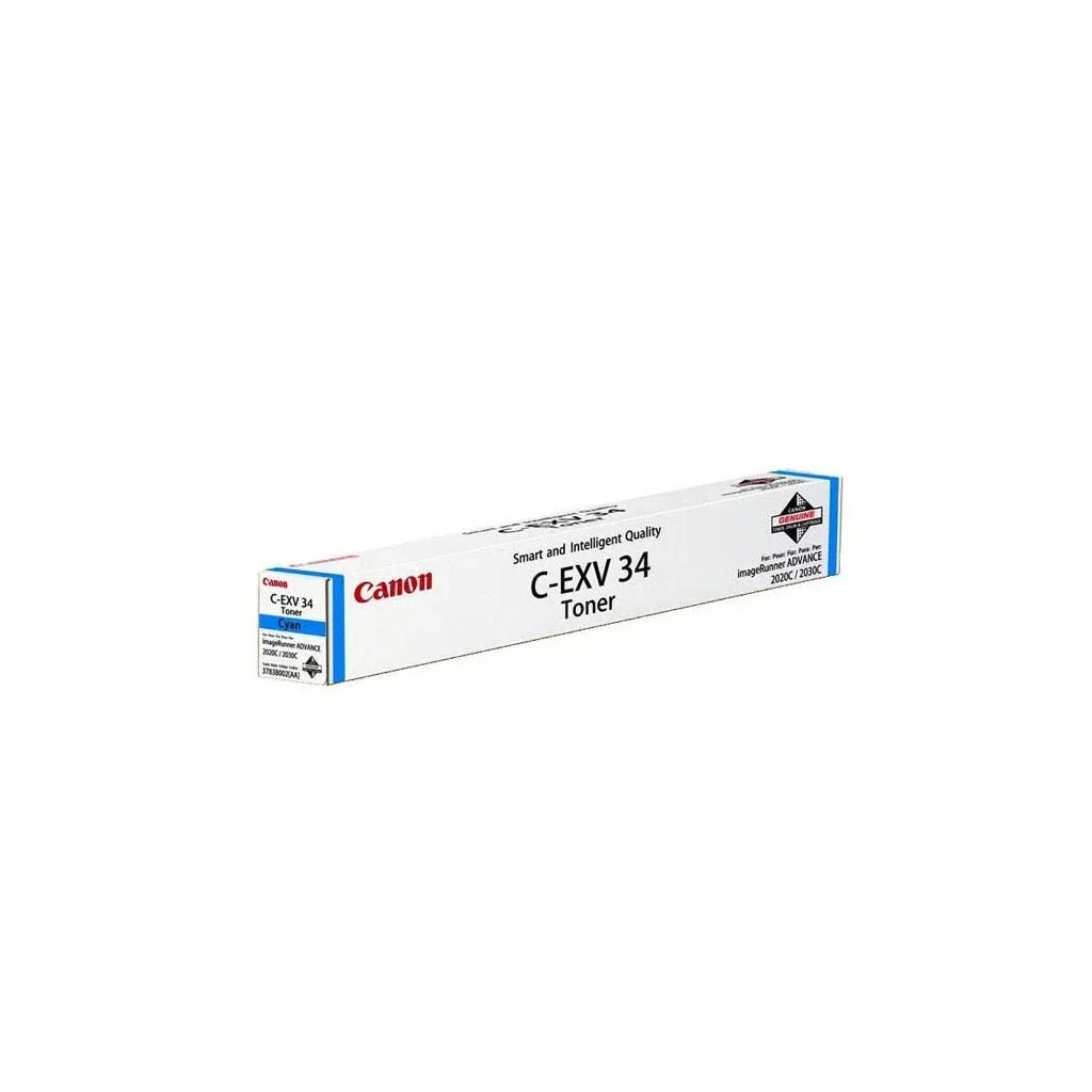 CANON CEXV34 ORIGINAL TONER — CYAN