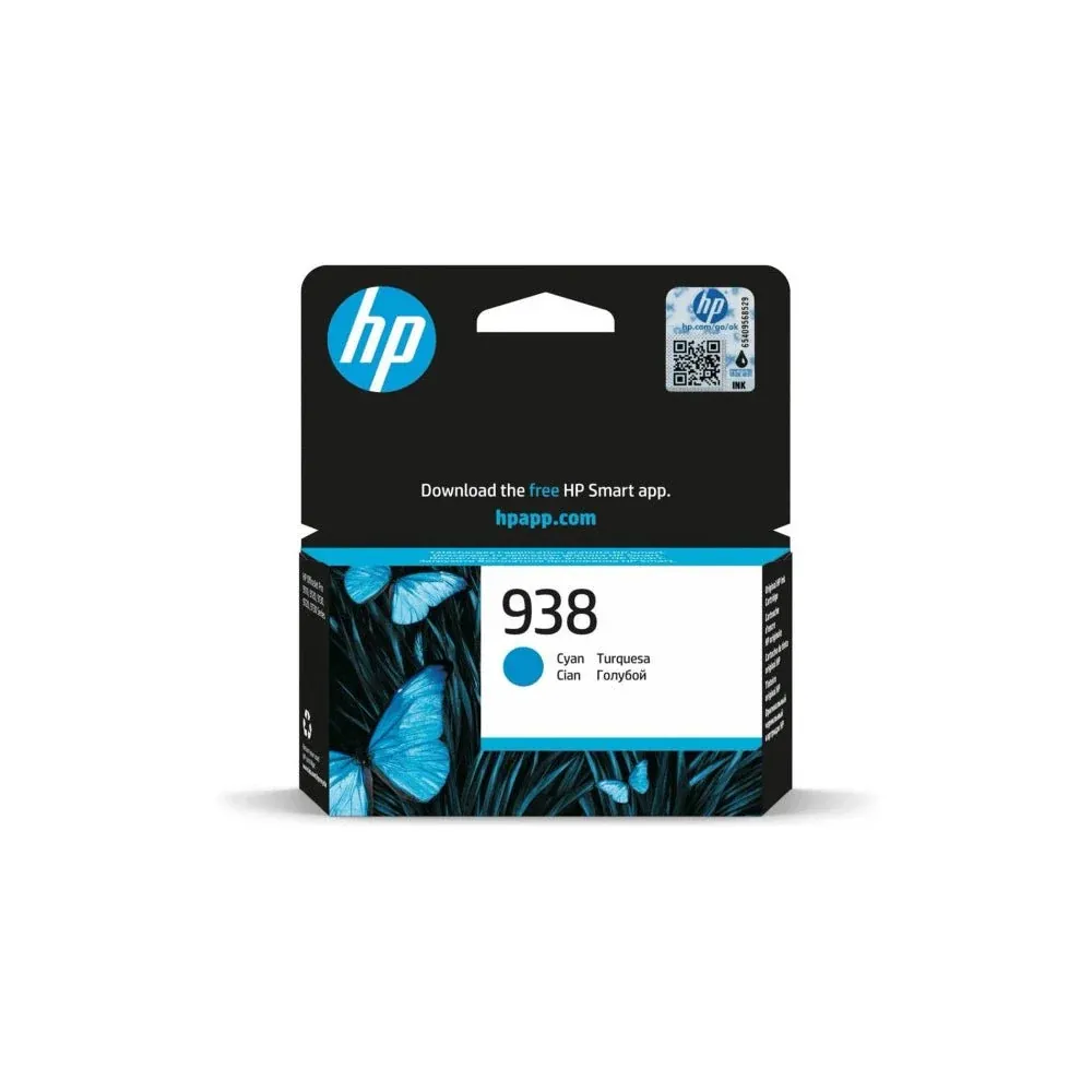HP 938 Original Ink Cartridge — BLACK