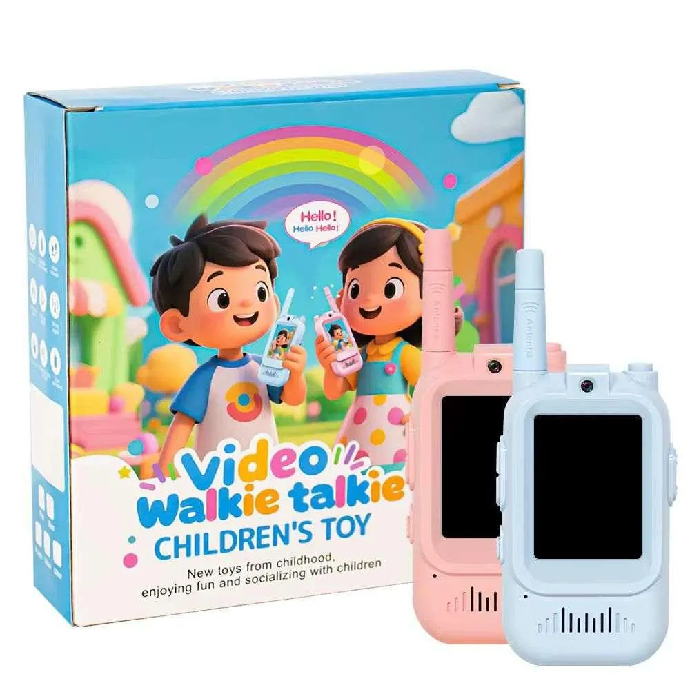Kids Video Walkie Talkie - 2-Way Camera & Screen, 400m Range