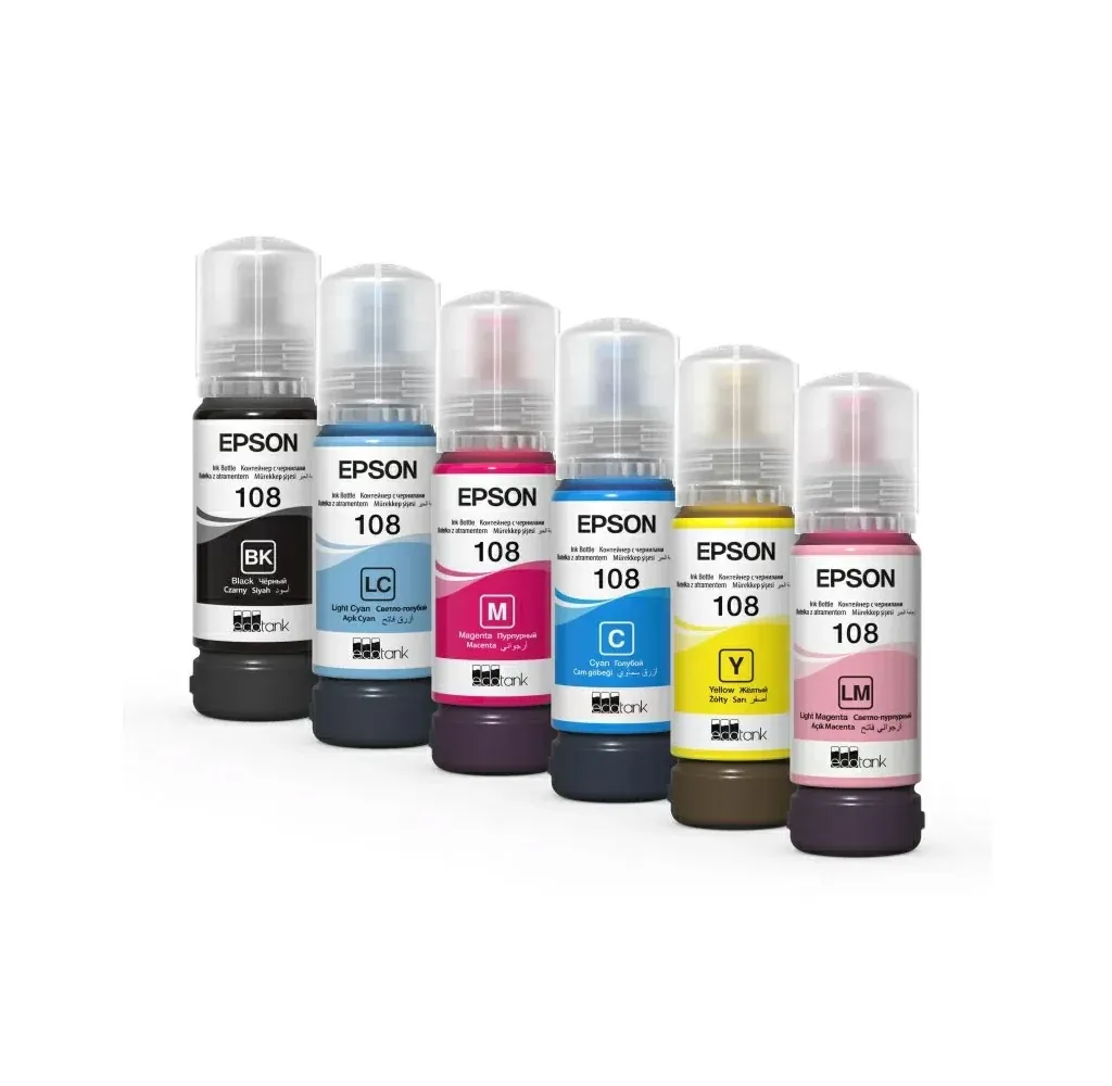 ORIGINAL EPSON #108 INK — LIGHT MAGENTA