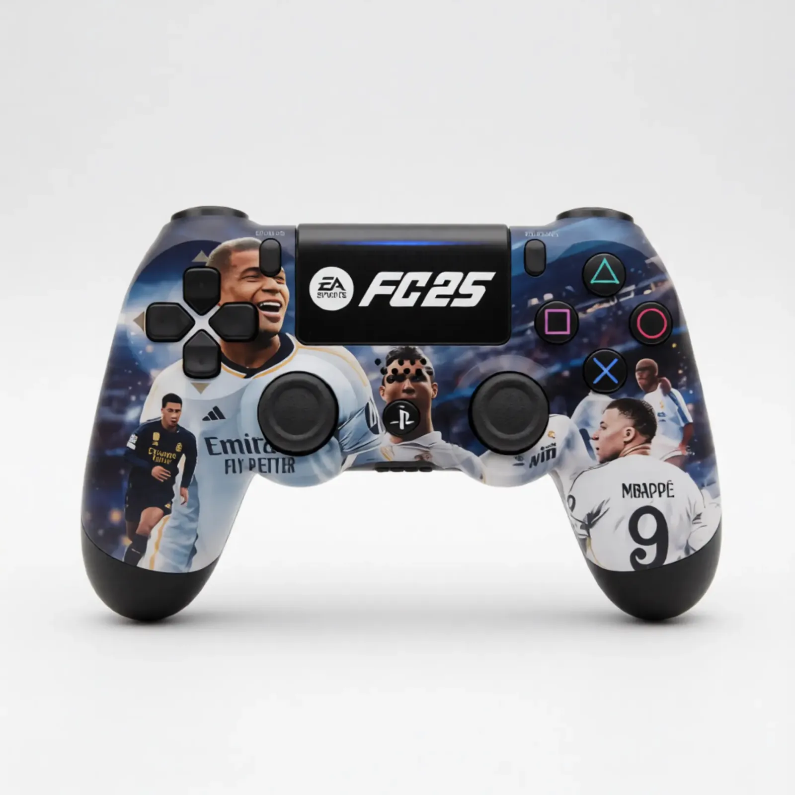 PS4 Wireless Controller Special Edition FC25 Real Madrid and GTA VI — FC25