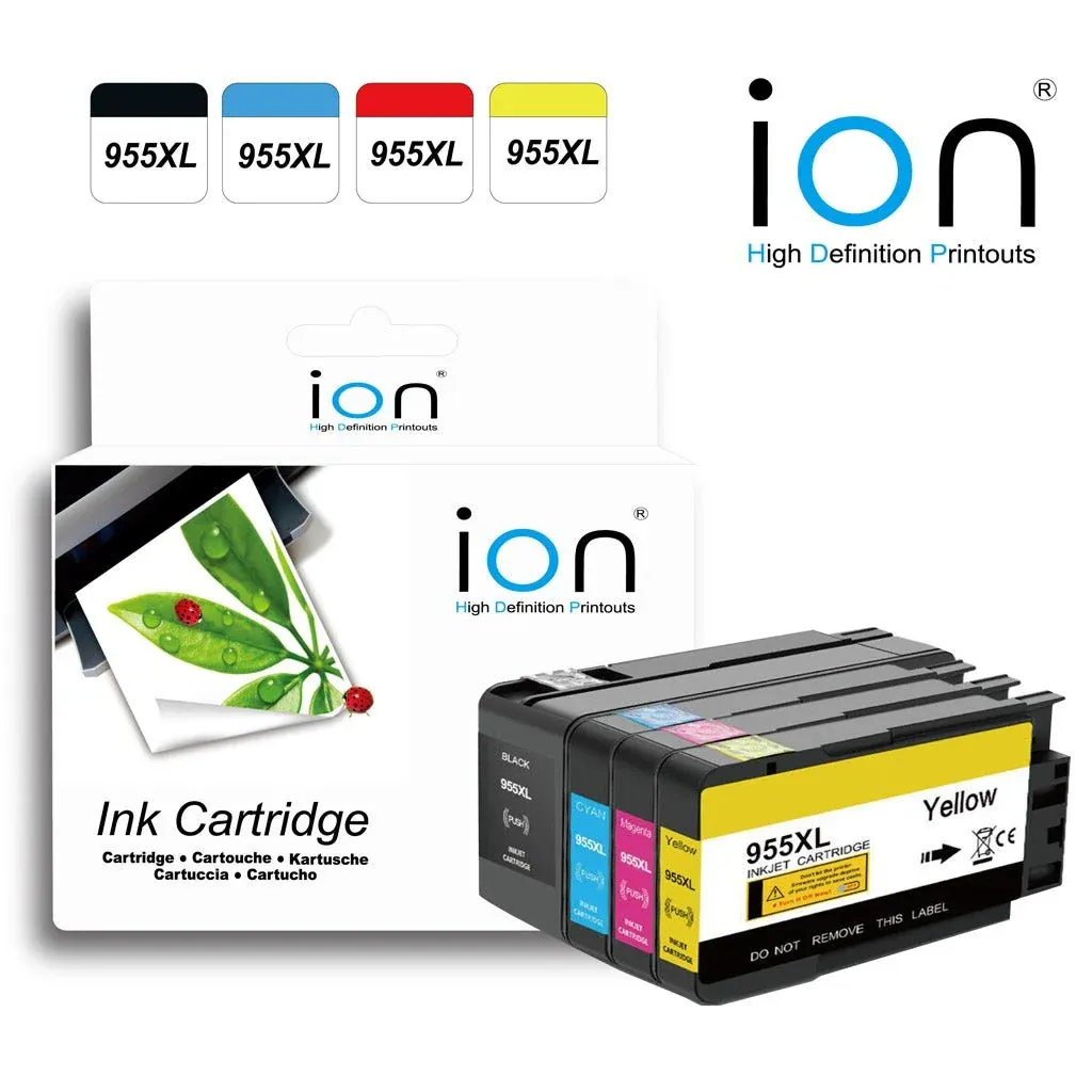 ION 955 HP Compatible Ink Cartridge — BLACK