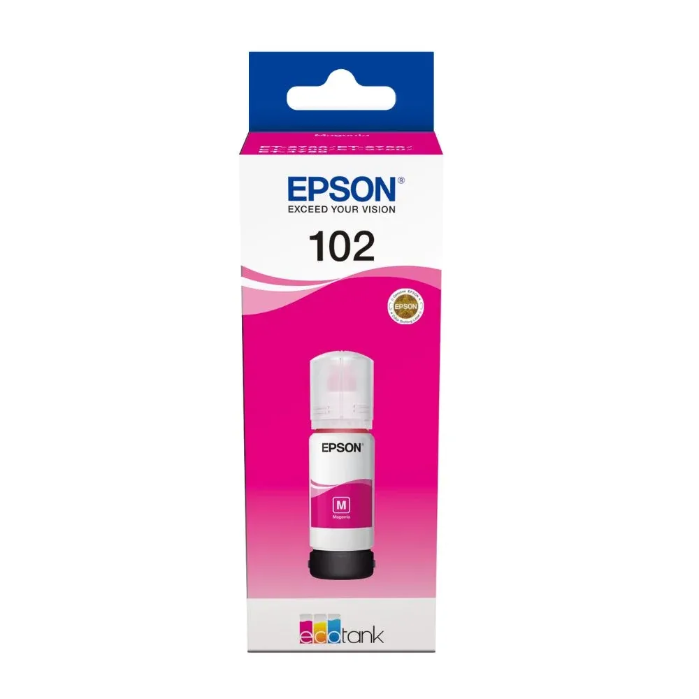 ORIGINAL EPSON #102 INK — MAGENTA