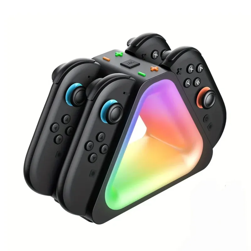 OIVO Fast Magnatic Charging Dock with 7 Light Modes For Nintendo Switch 2