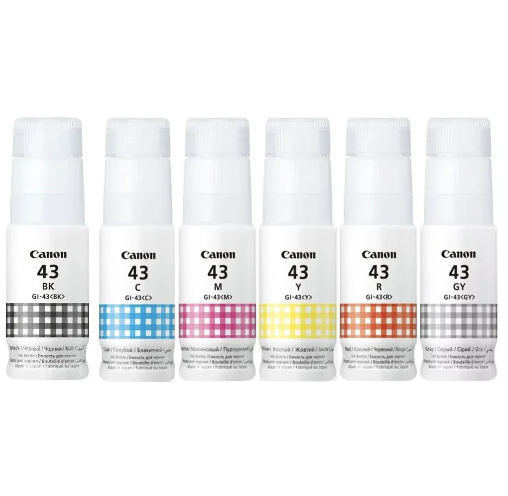 CANON ORIGINAL GI-43 INK — YELLOW